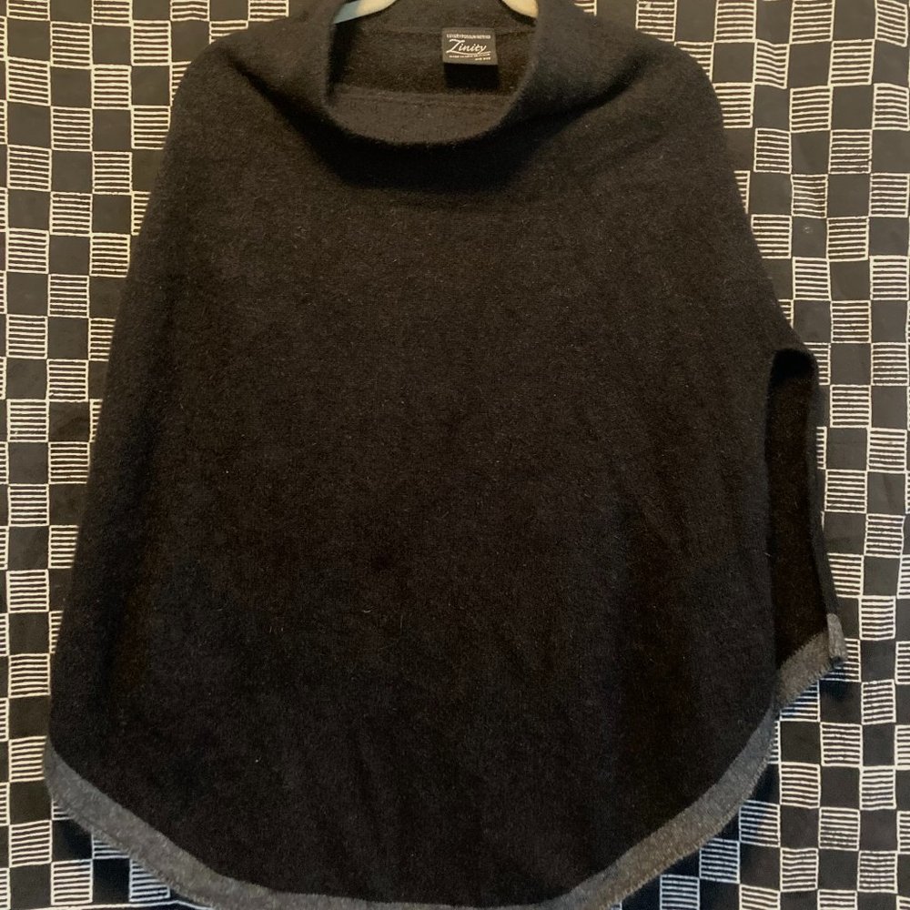 Merino Wool Poncho